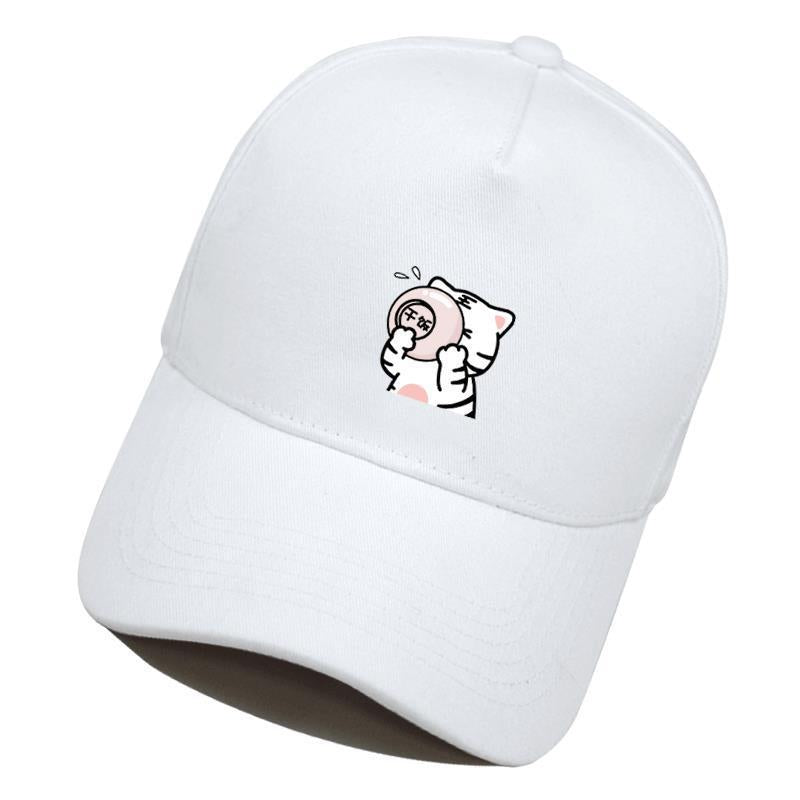 Wholesale Cartoon Tiger Men and Women Valentine's Day Couple Versatile LOGO Peaked Cap Sunshade Baseball Cap